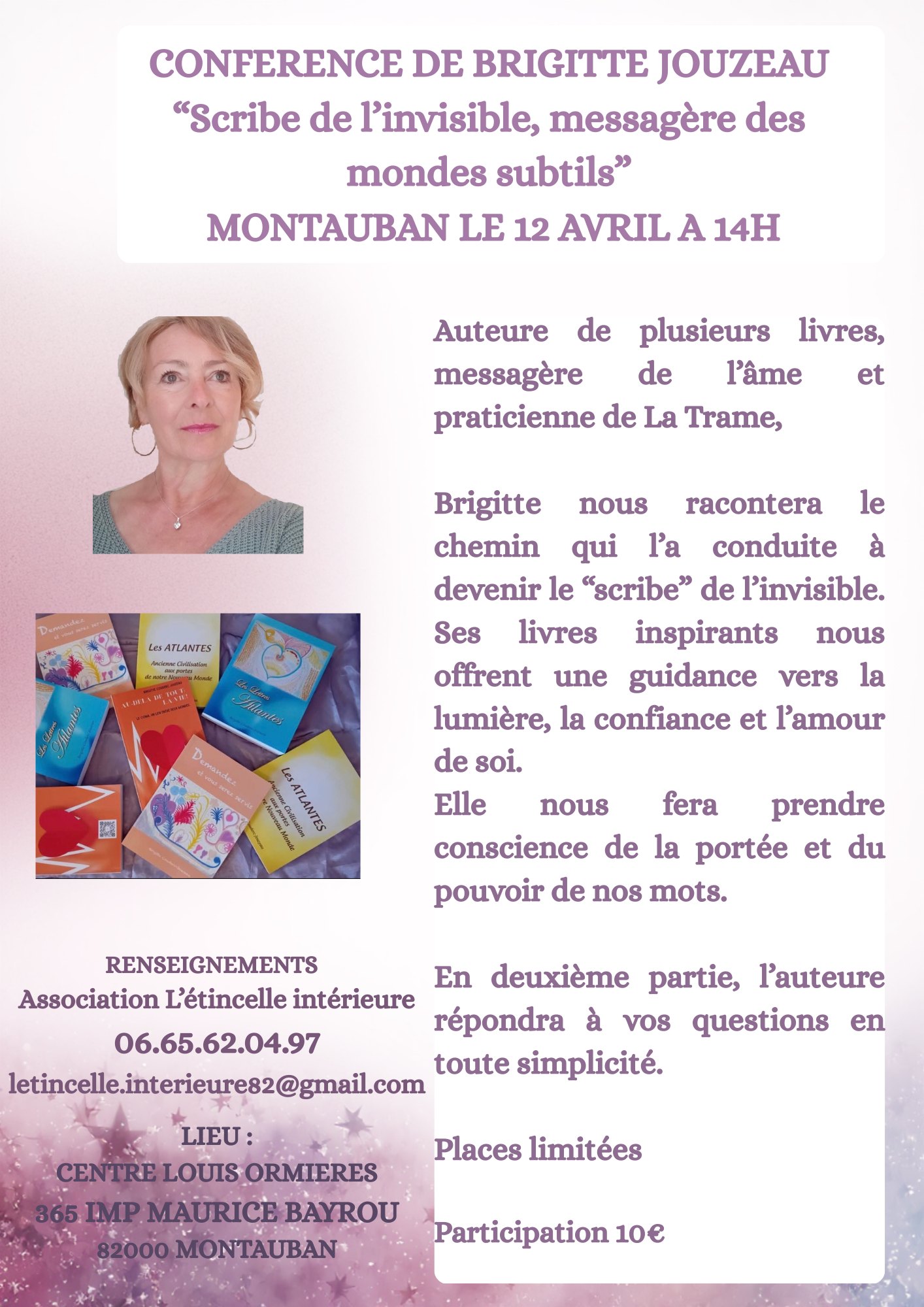 Conférence de Brigitte Jouzeau