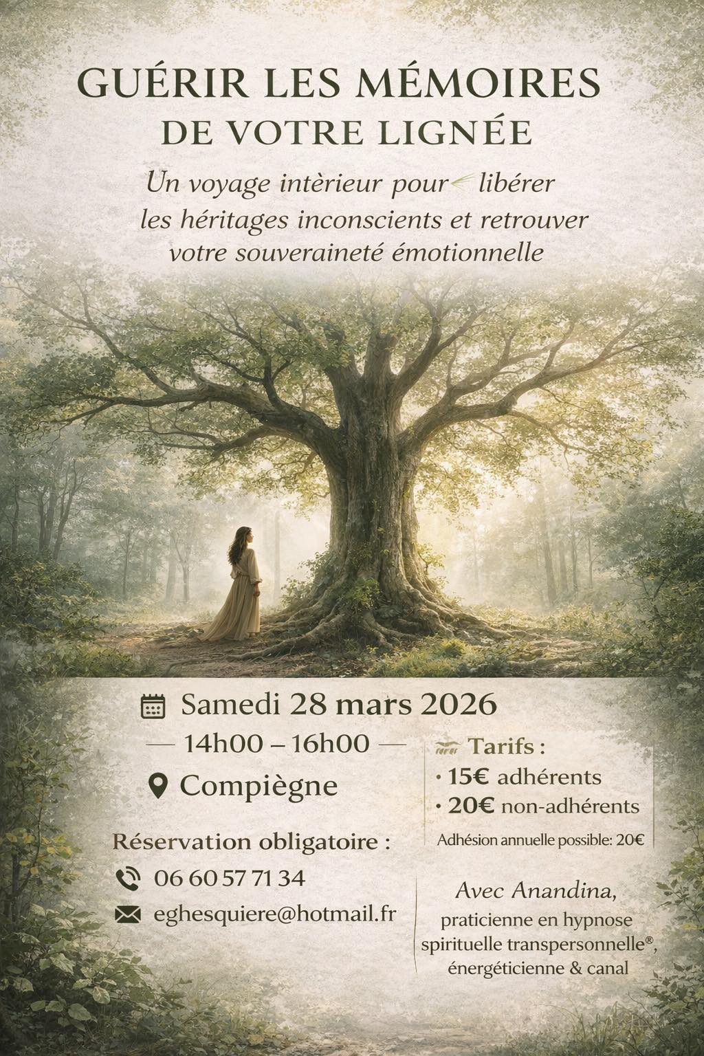 Guérir les mémoires de votre lignée – Libérer les mémoires du passé ou Héritages invisibles
